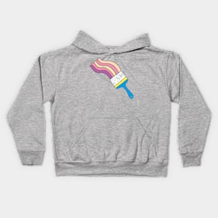 Make magic - brush Kids Hoodie